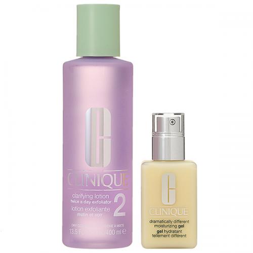 クリニーク CLINIQUE セット クラリファイングローションII 400mL ＋ ドラマティカリーディファレントモイスチャライジングジェル 125mL クリニーク CLINIQUE クラリファイングローションII 400mL ＋ ドラマ