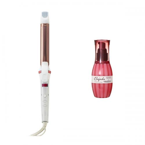 【セット】ラヴィエル LAVIEL カールアイロン 28mm + ミルボン ディーセス エルジューダ エマルジョン＋ 120g 285836-m-01-pl.jpg