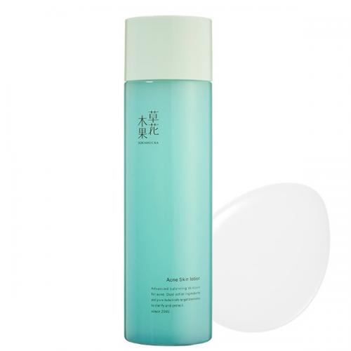 【かすみ草】化粧水×4 草花木果 アクネ化粧水 180mL 【医薬部外品】 化粧水 コスメランド