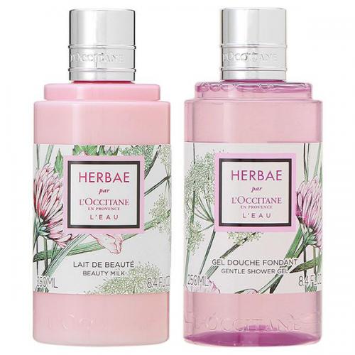 ロクシタン　エルバブランシュ　シャワージェル&ボディミルク セット】 ロクシタン LOCCITANE エルバブランシュ ボディケア 2