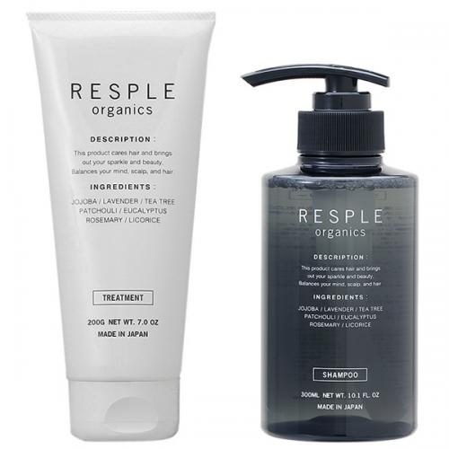 ストレイン　シャンプー2本・トリートメント2本セット セット】 ストレイン レスプルオーガニクス RESPLEorganics