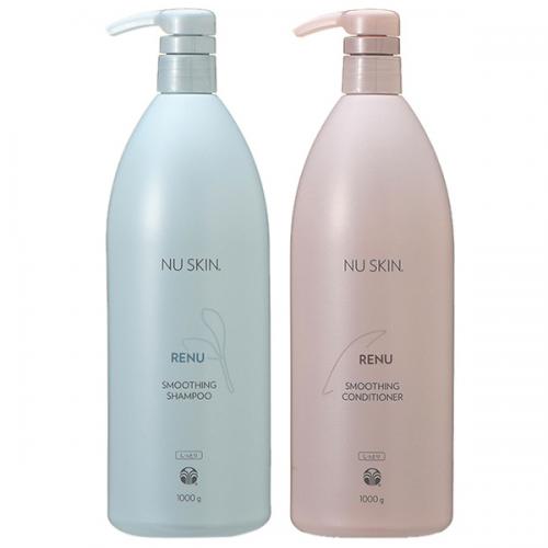 【セット】 ニュースキン NU SKIN レニュー スムージング シャンプー 1000g + コンディショナー 1000g シャンプー トリートメント セット その他 コスメランド オフィシャル店