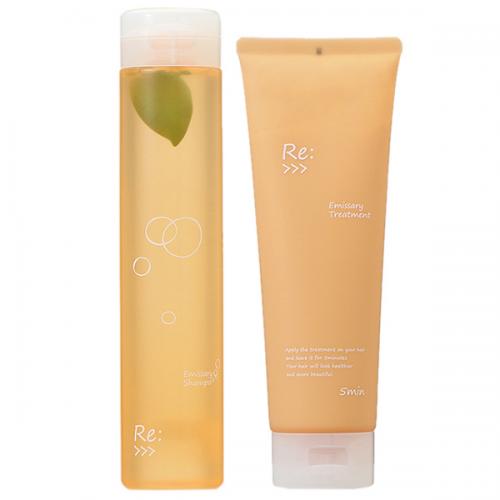 アジュバン リエミサリー シャンプー300mL トリートメント250g セット セット】 アジュバン ADJUVANT リ：エミサリー シャンプー 300mL