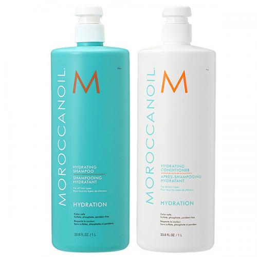 【セット】 モロッカン オイル MOROCCANOIL ハイドレーティングセット (シャンプー + コンディショナー 各1000mL) その他  コスメランド オフィシャル店