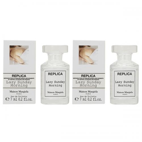 【セット】 メゾン マルジェラ Maison Margiela レプリカ レイジー サンデー モーニング オードトワレ EDT 7mL 2個セット  ユニセックス コスメランド オフィシャル店